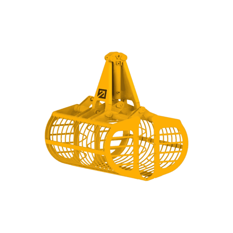 Benne preneuse BVT B — Grappin à ferraille pour pelles